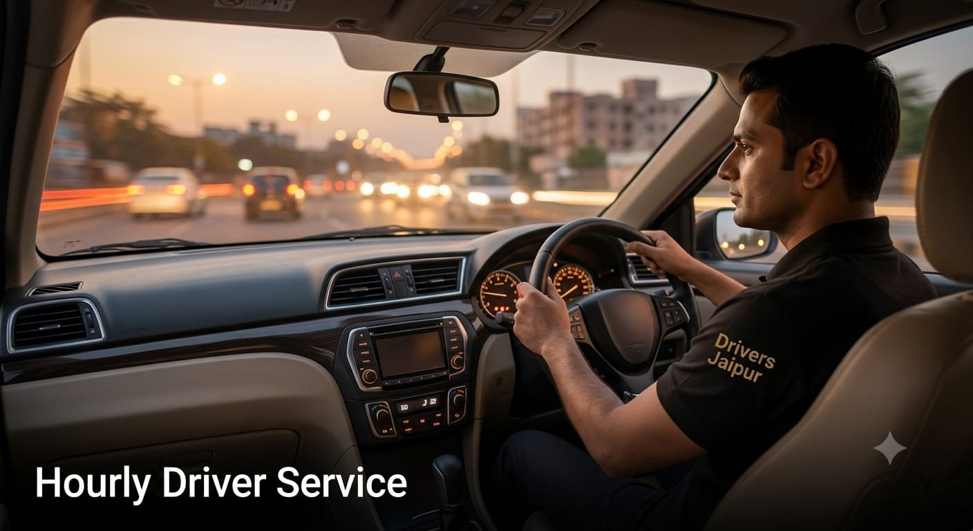 Hourly Driver Service in Jaipur