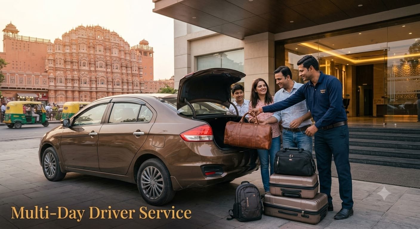 Multi Day Driver Service in Jaipur